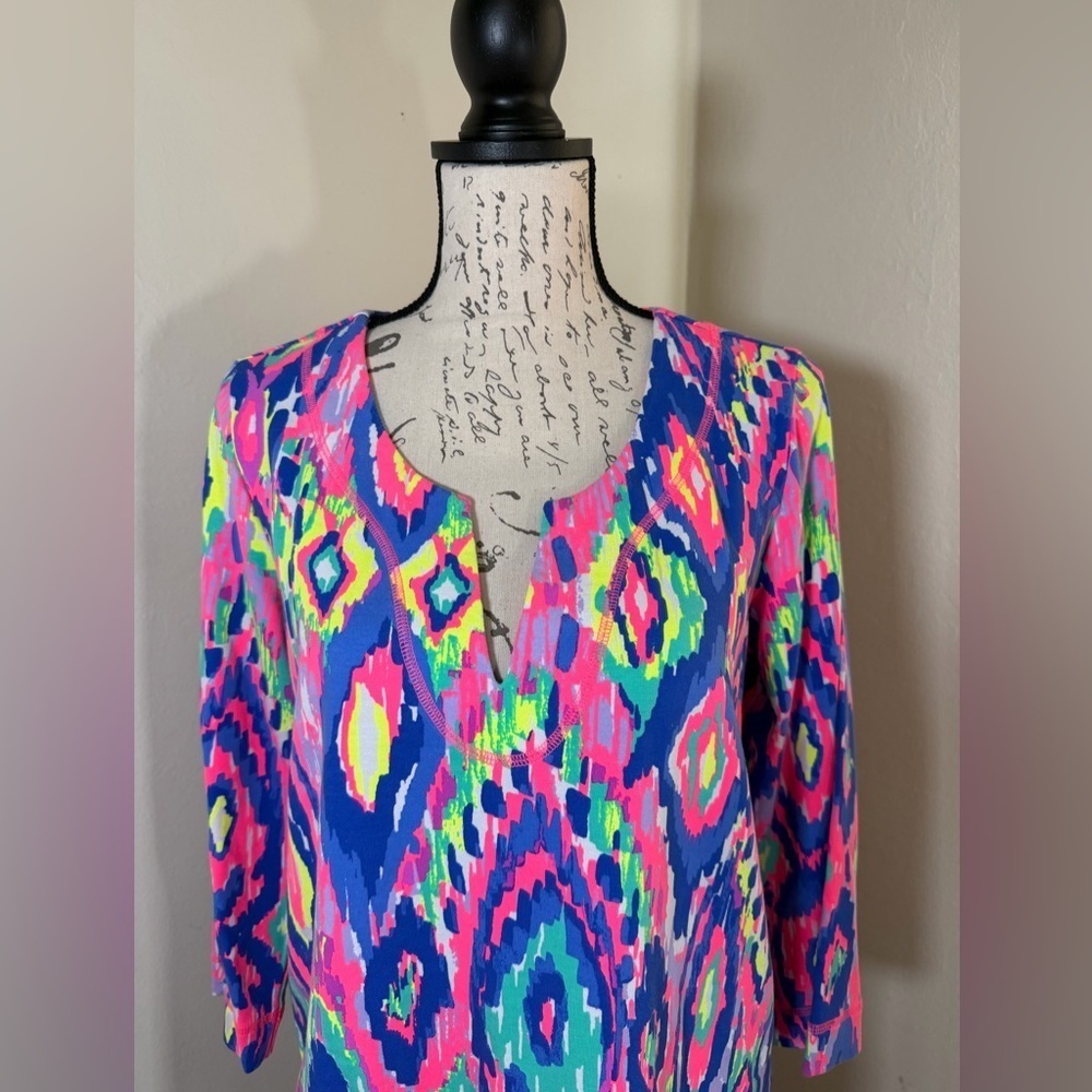 Lilly Pulitzer Multicolor Patterned Top - Picture 2 of 8